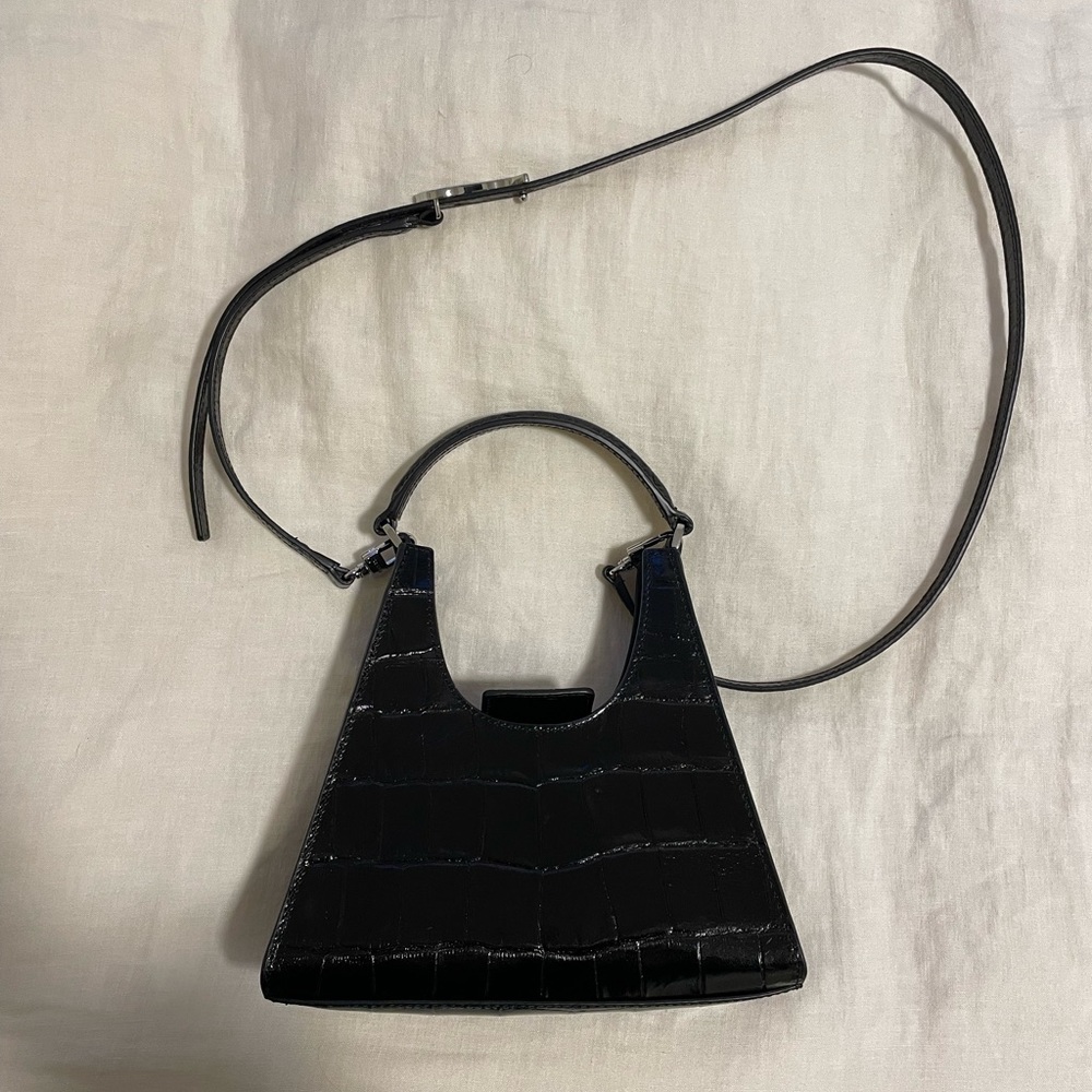 STAUD Rey Mini Bag Croc